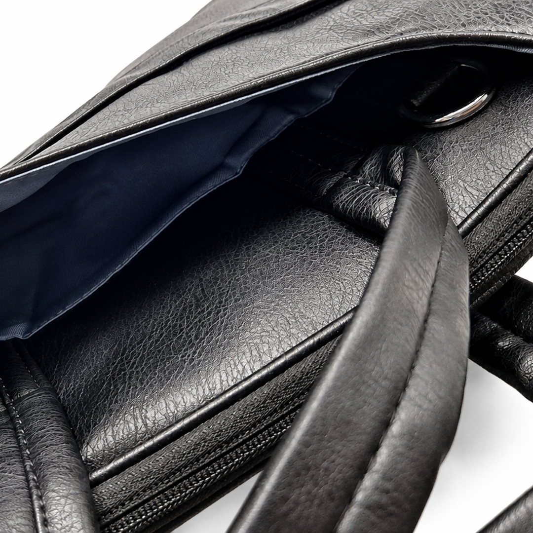Sacoche PC Portable 14" GENPOUND Noir Elegante
