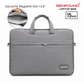 Sacoche Professionnelle Genpound Gris pour PC Portable 15.6" (réf. 281)