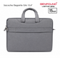 Sacoche Élégante "Genpound" – Couleur Grise pour Laptop 15.6" (Réf. 281)