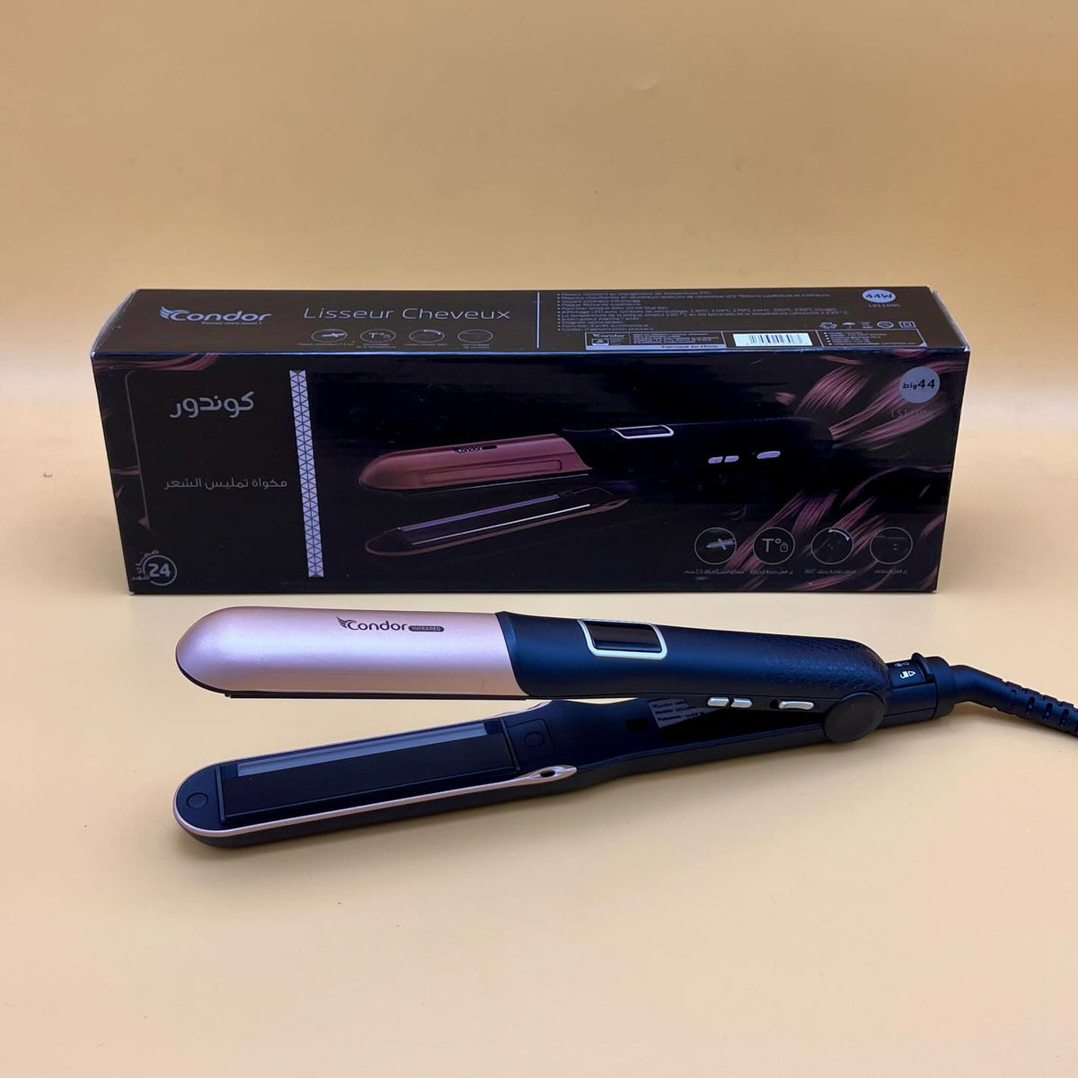 Condor – LS110NC – Lisseur Céramique Ionique - Température 230 °C