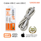 Siyoteam LC341c - Câble USB-C vers USB-C 65W Charge Rapide