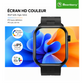 Smartbarry HU88, montre connectée écran TFT 2.2" avec 3 bracelets