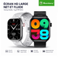 Smartbarry HU88, montre connectée écran TFT 2.2" avec 3 bracelets