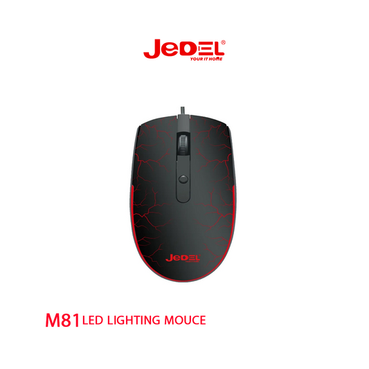 Souris Filaire Optique Jedel M81 – Éclairage LED