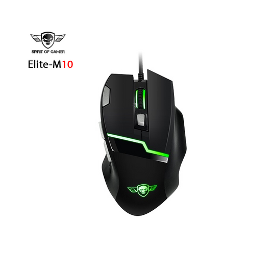 Souris Gamer RGB Spirit of Gamer Elite-M10 + Tapis de Souris