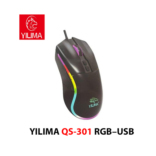 Souris Gaming Filaire YILIMA QS-301 - LED Colorful- USB