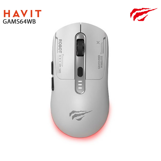 Souris Gaming Sans Fil Havit GAMS64WB Dual Mode RGB