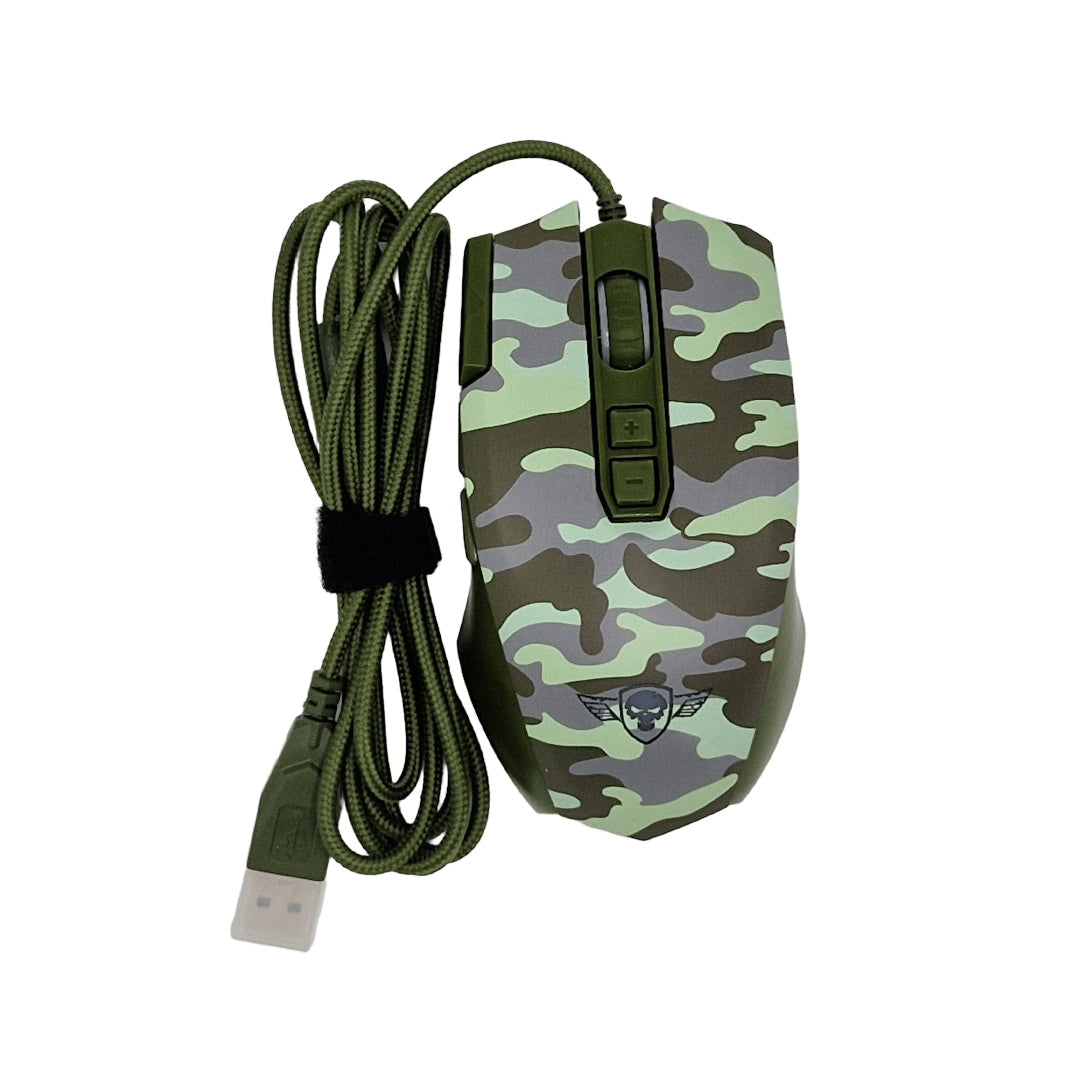 Souris Gaming Spirit of Gamer Elite M50 Camouflage 4000 DPI RGB