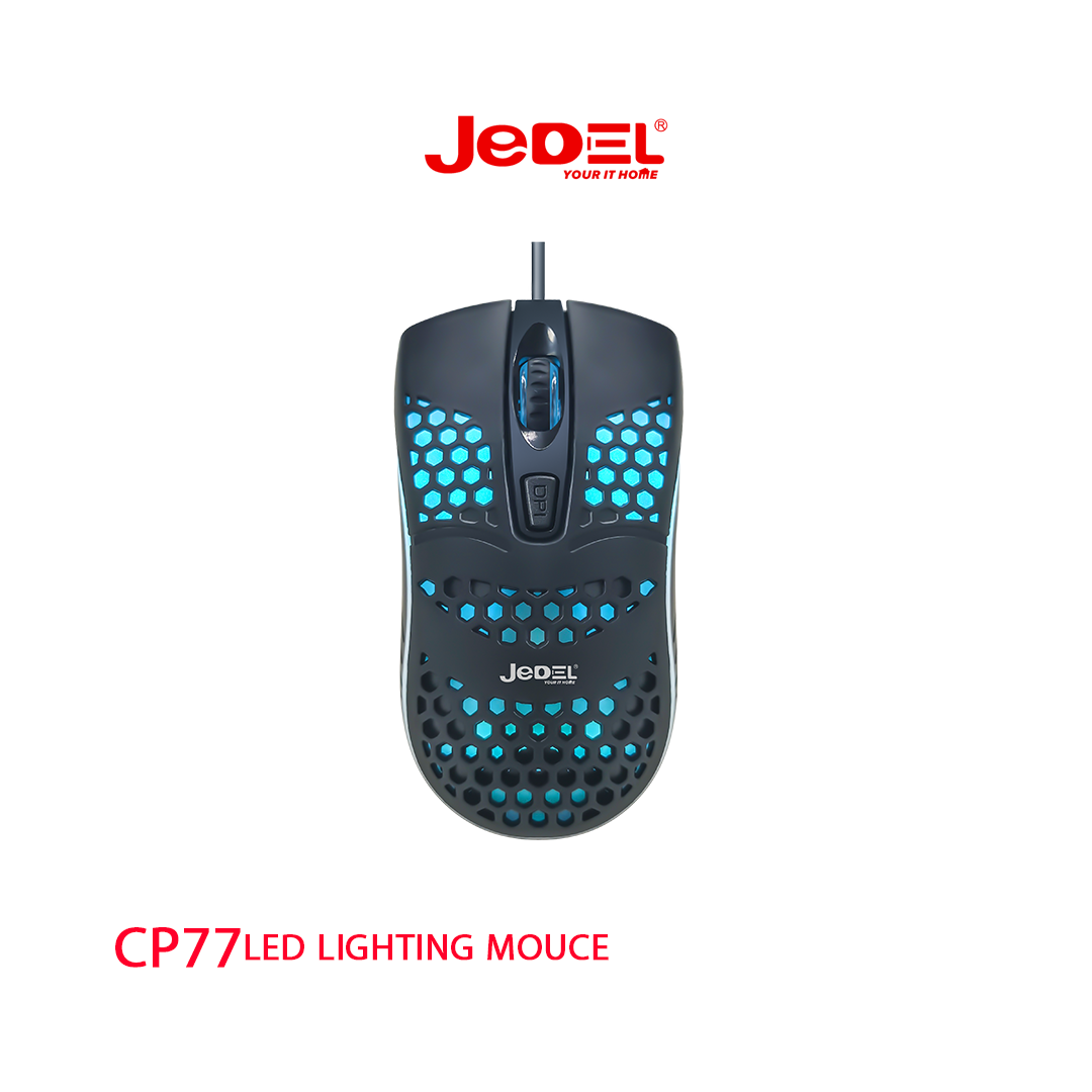 Souris Optique Filaire Jedel CP77 avec Rétroéclairage LED