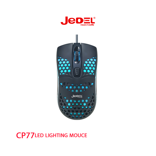 Souris Optique Filaire Jedel CP77 avec Rétroéclairage LED