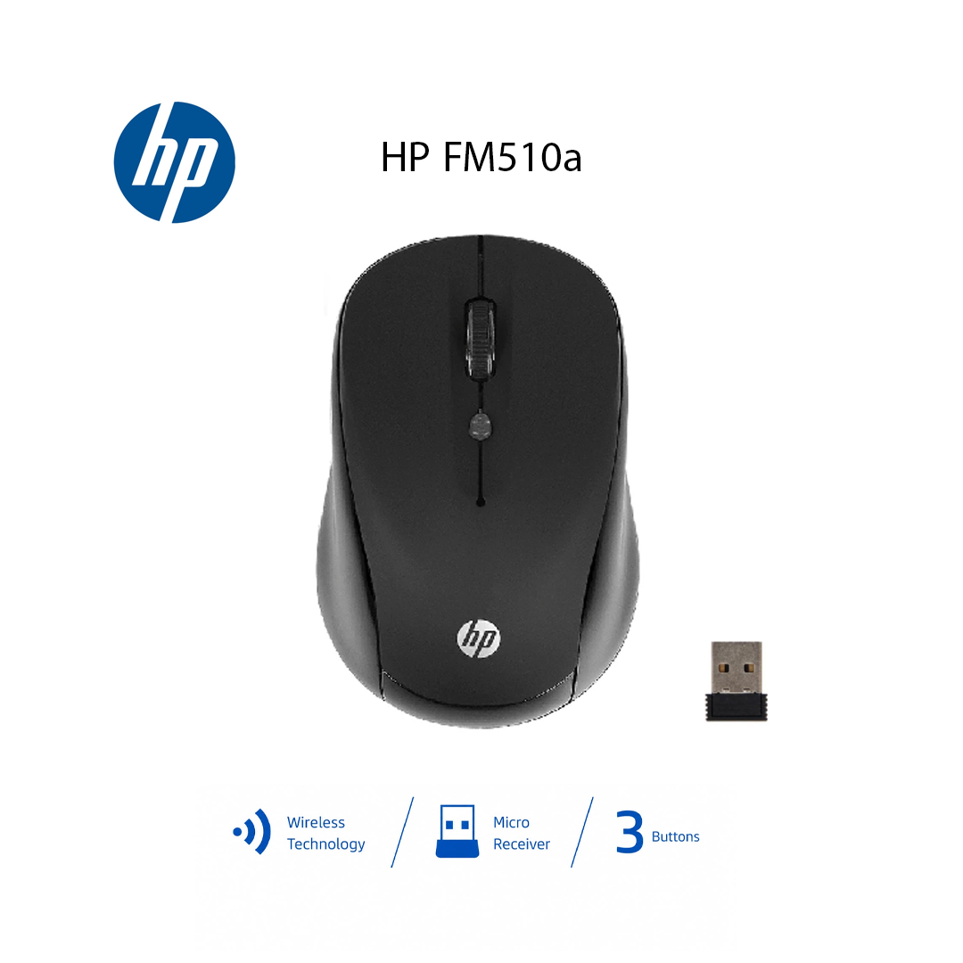 Souris Sans Fil HP FM510a | 3 Boutons