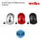 Souris Sans Fil Silencieuse Weibo RF-2818B