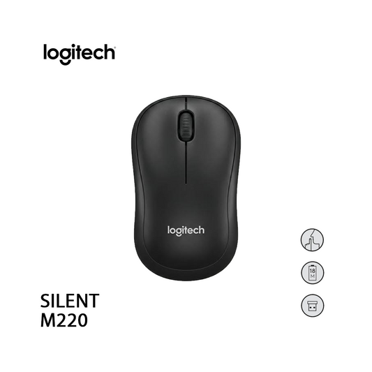 Souris sans fil silencieuse Logitech M220