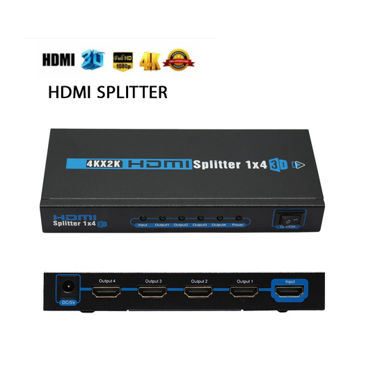 Splitter HDMI 1 vers 4 (UHD 4K)