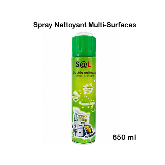 Spray Nettoyant Multi-Surfaces – Kit de Nettoyage 650 ml