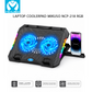 Support Refroidisseur pour PC Portable RGB - Power Lap NCP-218