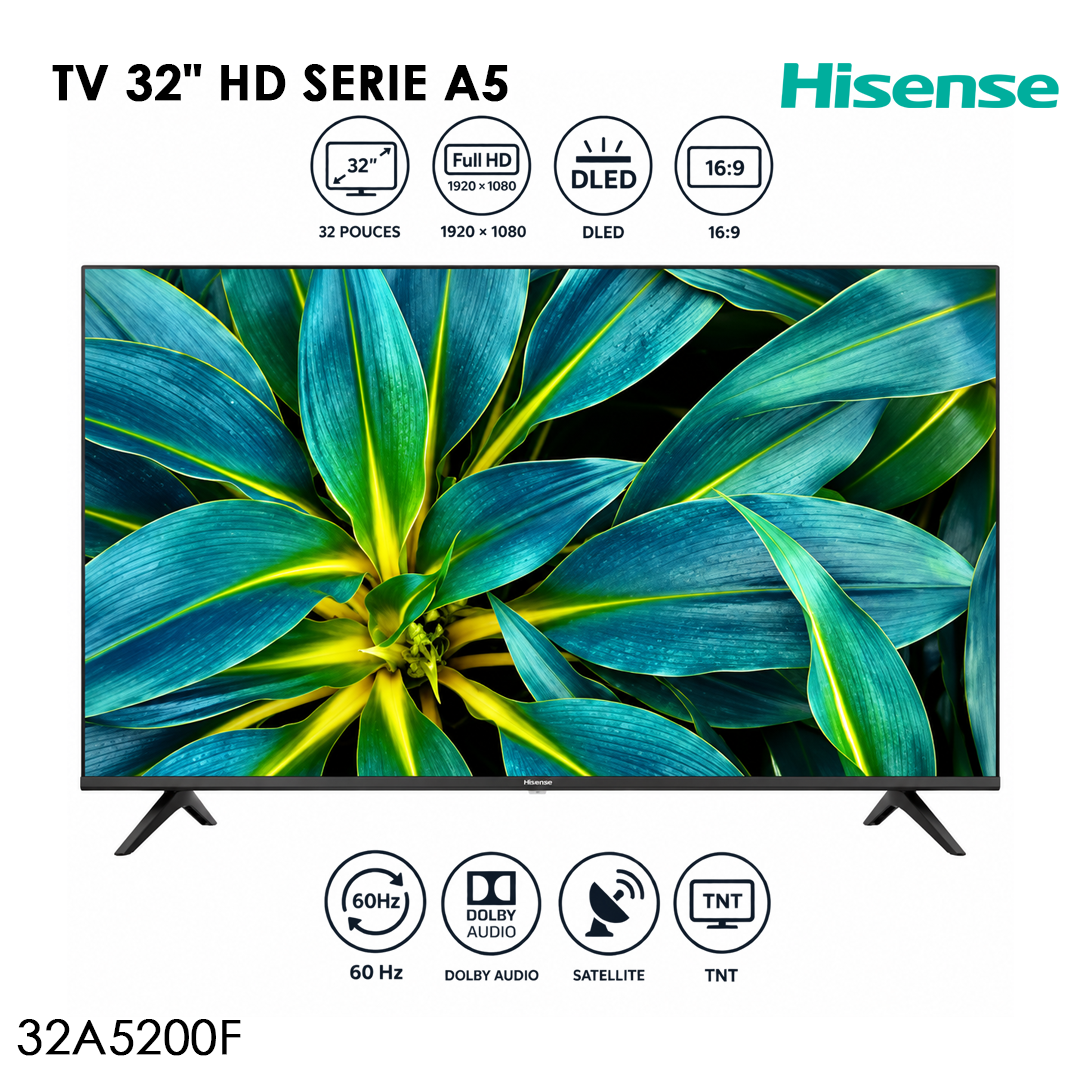TV Hisense 32A5200F 32" Full HD Série A5