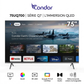 CONDOR 75UQ700 – Téléviseur 75 Pouces 4K UHD Smart TV (QLED / Google TV 5.0 / Dolby Audio)