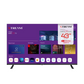 Téléviseur STREAM 43" Smart TV 4K UHD - webOS Hub