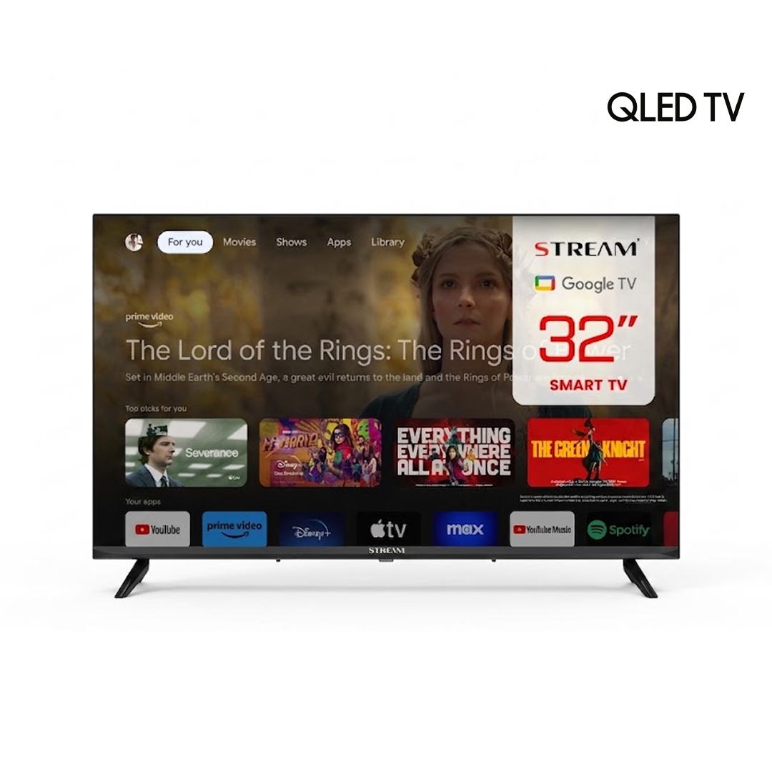 Téléviseur Stream 32" QLED Full HD Smart TV avec Google TV