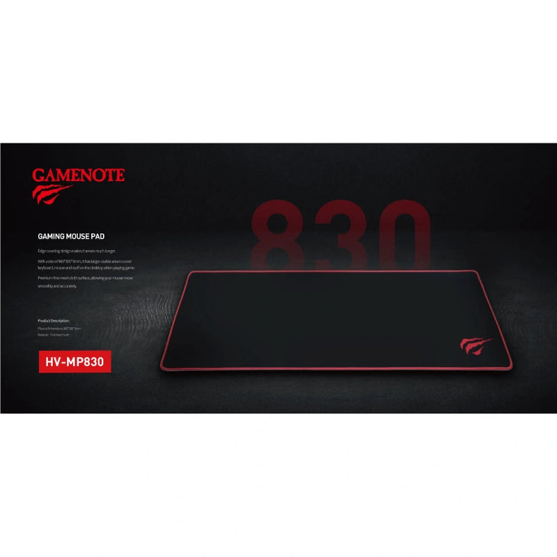 Tapis de Souris Gaming XL Havit Gamenote HV-MP830 (900 x 300 x 3 mm)