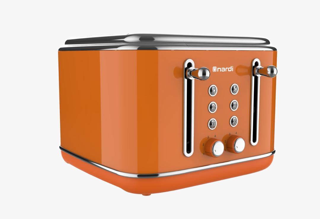 Nardi – NGP420CAO – Grille-Pain 4 Tranches - Puissance 2300 W