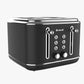 Nardi – NGP420CAN – Grille-Pain 4 Tranches - Puissance 2300 W