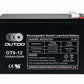 Batterie Plomb Étanche Rechargeable OUTDO OT9-12 (12V 9Ah) pour Onduleur / UPS