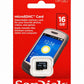 Carte mémoire microSDHC SanDisk 8 Go avec Adaptateur SD
