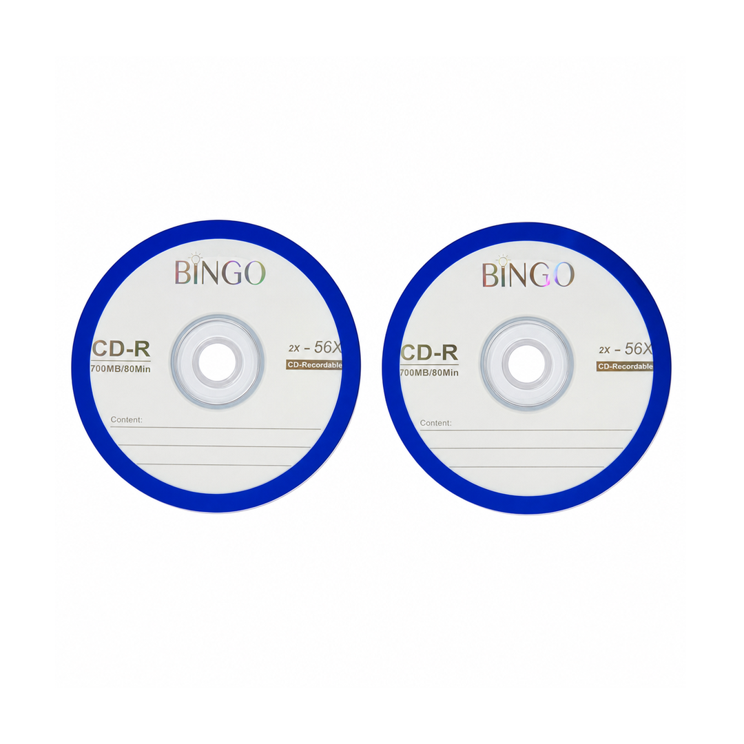 Spindle de 50 CD-R BINGO (700 Mo / 80 min)