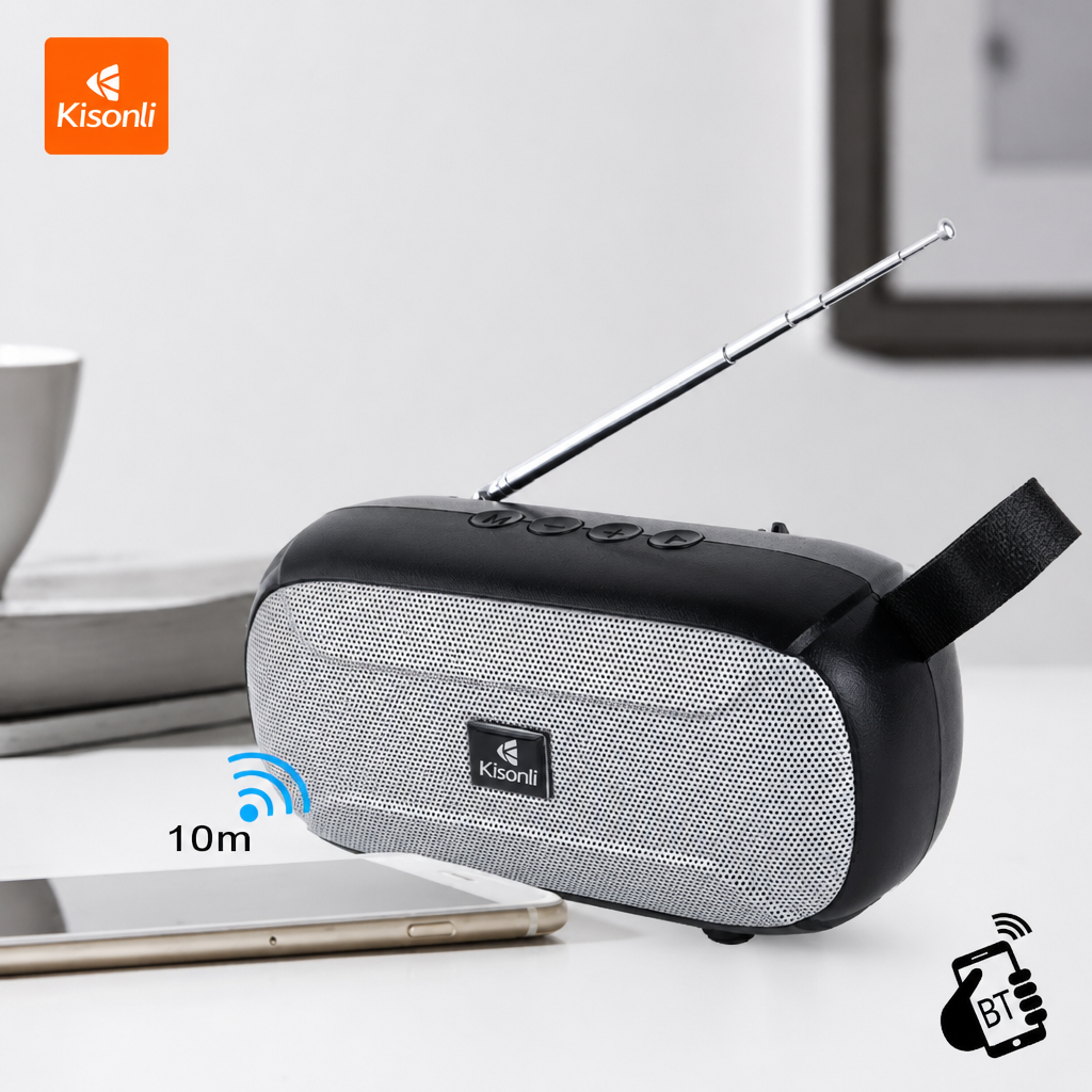 KISONLI VS-12 - Enceinte Bluetooth Portable 5W