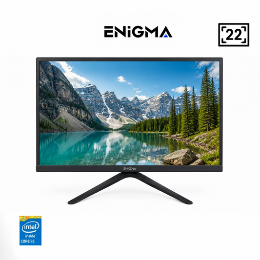 ENIGMA ALL-IN-ONE – Intel® Core™ i5 5ᵉ Génération /RAM 8 Go SSD/ 256 GB Écran 22″ Neuf