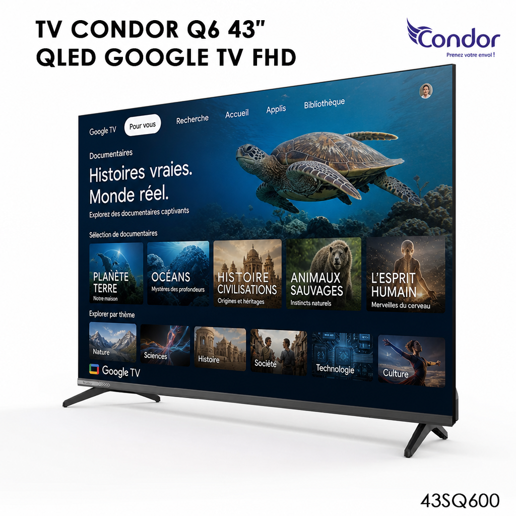 Condor Q6 43SQ600 - 43" FHD