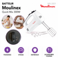 Moulinex – Batteur Electrique QuickMix HM3101B1 – 300W