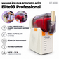 Elite99 – ELT-4000 – Machine à Slush & Boissons Glacées Professionnelle - Réservoir Transparent