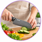 Tefal Fresh Kitchen K1220104 – Couteau Santoku 12 cm