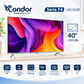 TV 40" QLED FHD FRAMELESS — CONDOR 40LD540