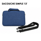 Sacoche PC Portable 13' Bleu Oxford