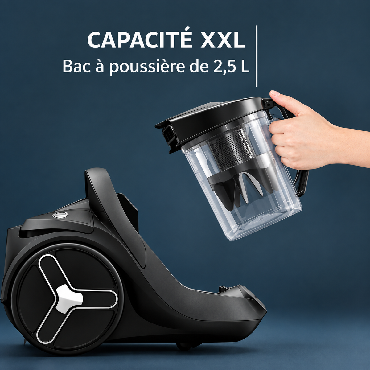 Rowenta Aspirateur sans sac Green Force Cyclonic RO7C71EA