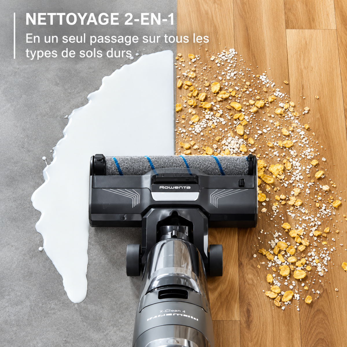 Aspirateur laveur sans fil Rowenta X-Clean 4 GZ5035WO