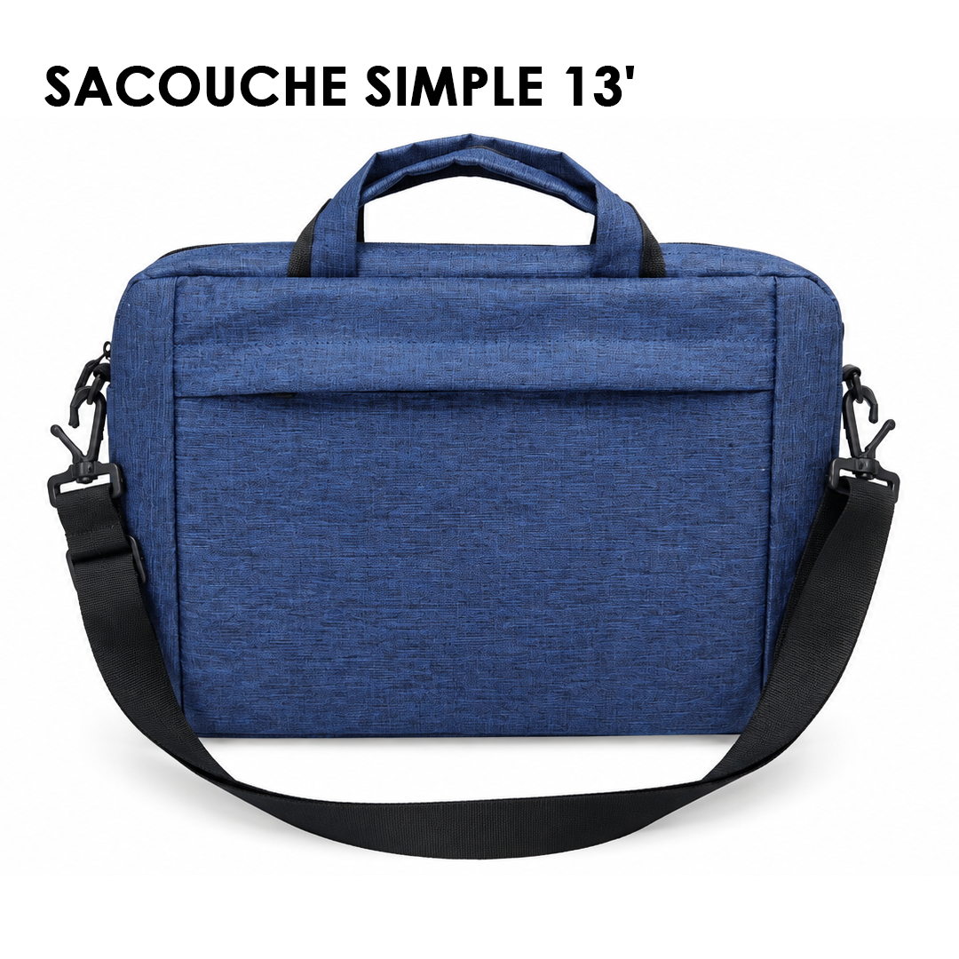 Sacoche PC Portable 13' Bleu Oxford