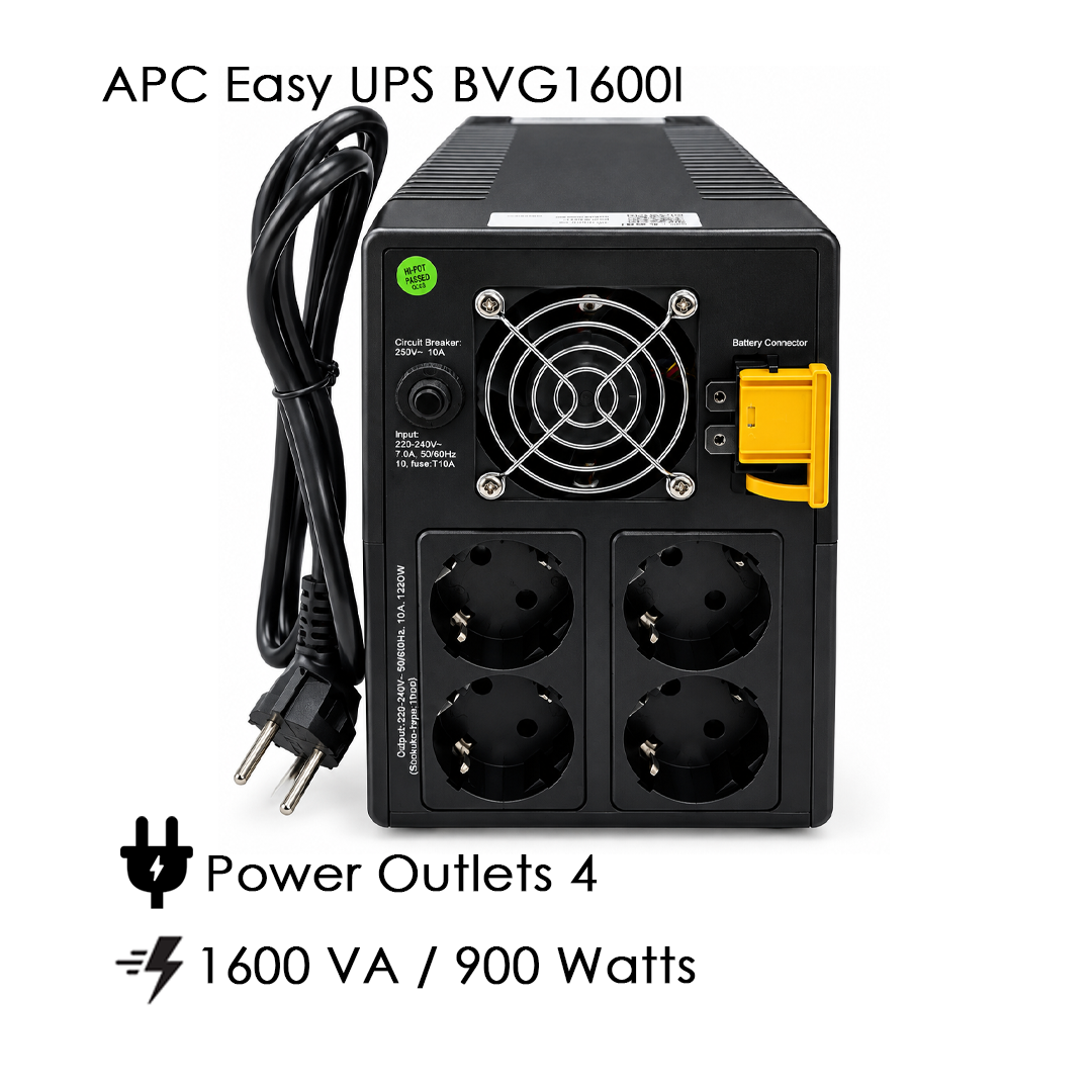 APC Easy UPS BVG1600I - Onduleur 1600VA/900W