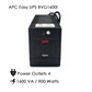 APC Easy UPS BVG1600I - Onduleur 1600VA/900W