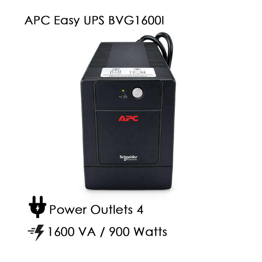 APC Easy UPS BVG1600I - Onduleur 1600VA/900W