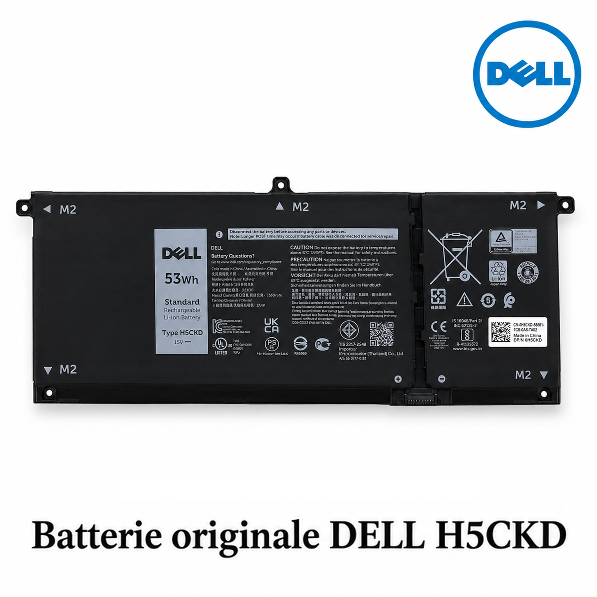 Batterie originale DELL H5CKD