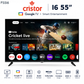 CRISTOR GOOGLE TV 55" UHD / SERIE I6 / P55I6