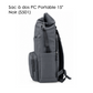 Sac à dos PC Portable 15" Noir (S501)