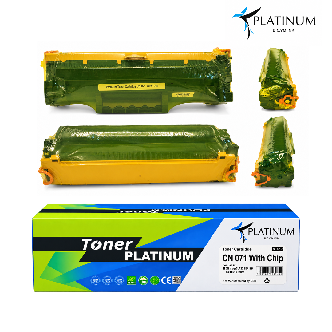 Toner Platinum CN 071 avec puce – Canon LBP122 / MF270