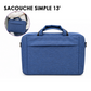 Sacoche PC Portable 13' Bleu Oxford