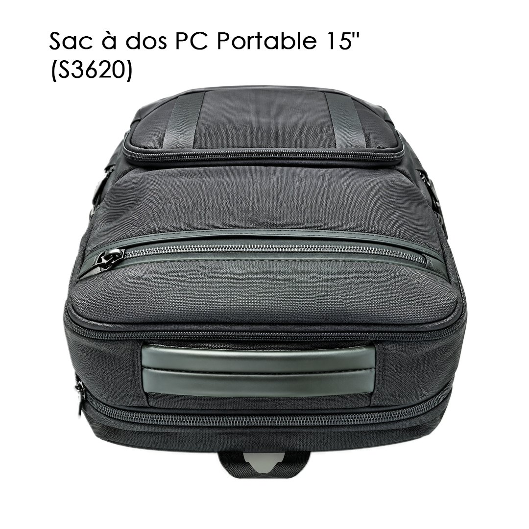 Sac à dos PC Portable 15" (S3620) Noir